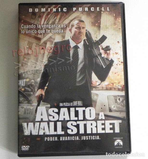 Cinema: ASALTO A WALL STREET DVD PODER AVARICIA JUSTICIA PEL&Iacute;CULA PURCELL UWE BOLL SOCIEDAD CAPITALISMO ROBO
