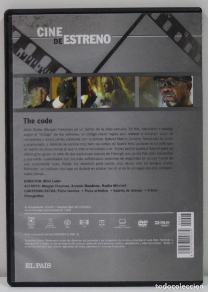 Cine: THE CODE  / SIN USAR - Foto 2