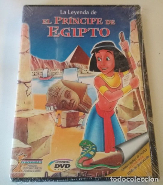 Cine: EL PRINCIPE DE EGIPTO, PELICULA INFANTIL PRECINTADA, DIBUJOS ANIMADOS VIDEO CD COMP DVD, JENYMAR, 7&ordf;