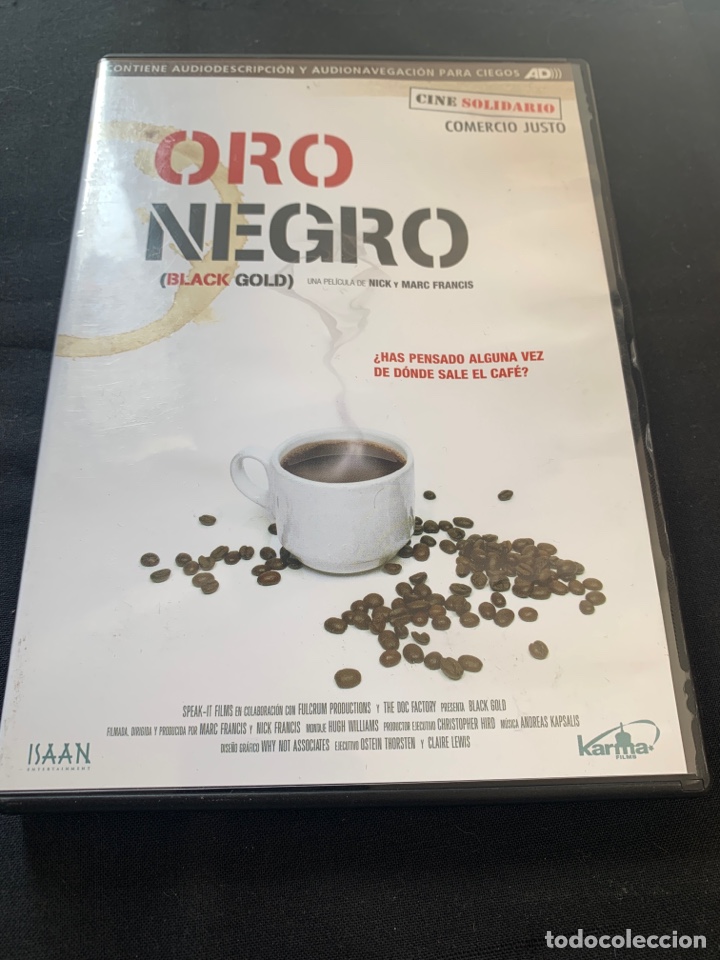 Cine: ( S208 ) ORO NEGRO ( dvd Segunda mano )