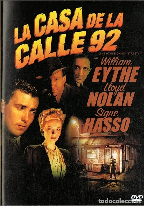 Cinema: LA CASA DE LA CALLE 92 WILLIAM EYTHE