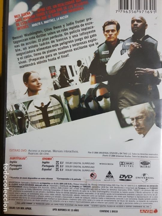 Cine: PLAN OCULTO (DVD) - Foto 2