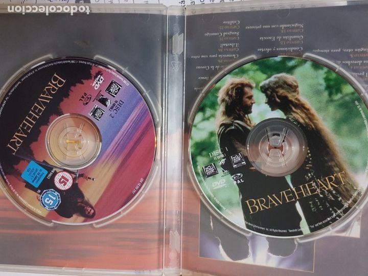 Cine: BRAVEHEART (2 DVDS) - Foto 3