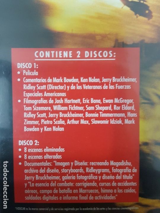 Cine: BLACK HAWK DERRIBADO (2 DVDS) - Foto 3