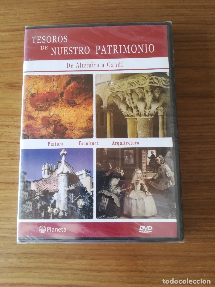 Cine: DVD - TESOROS DE NUESTRO PATRIMONIO, DE ALTAMIRA A GAUD&Iacute; - PLANETA PRECINTADO