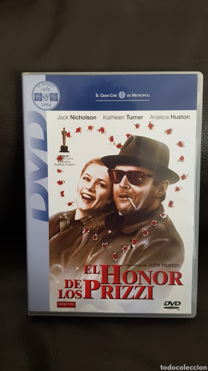 Cine: DVD EL HONOR DE LOS PRIZZI - Foto 1