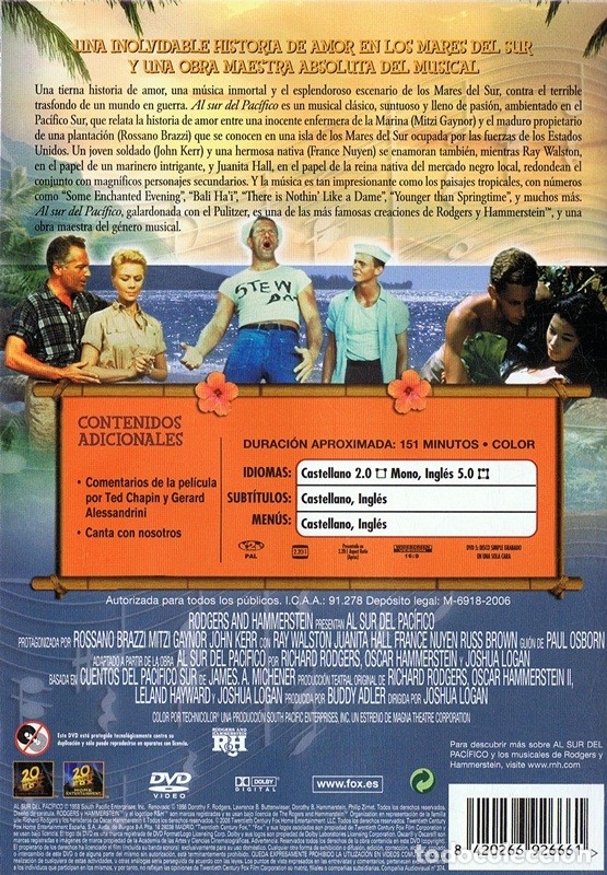 Cine: AL SUR DEL PAC&Iacute;FICO - Foto 2