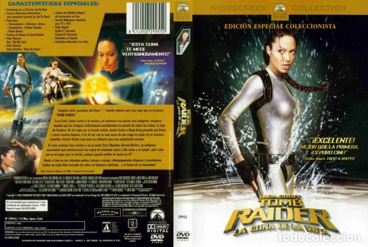 Cine: TOM RAIDER  LA CUNA DE LA VIDA - Foto 1