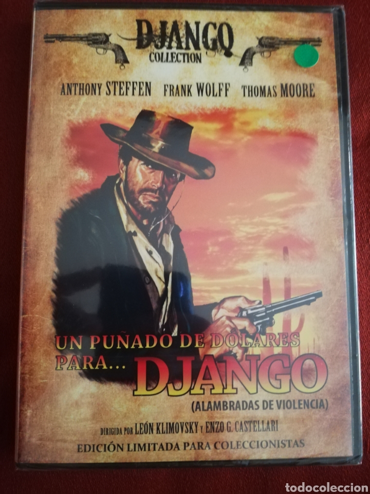 Cine: UN PU&Ntilde;ADO DE D&Oacute;LARES PARA... DJANGO (ALAMBRADAS DE VIOLENCIA) DVD PRECINTADO