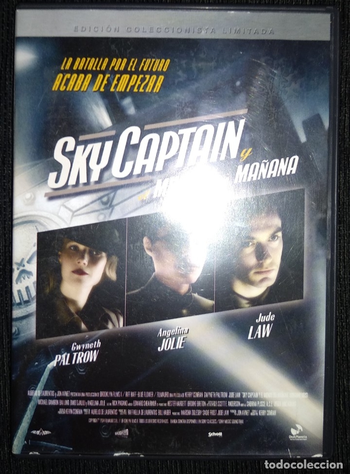 Cinema: Sky Captain y el mundo del ma&ntilde;ana. dvd. Edici&oacute;n coleccionista