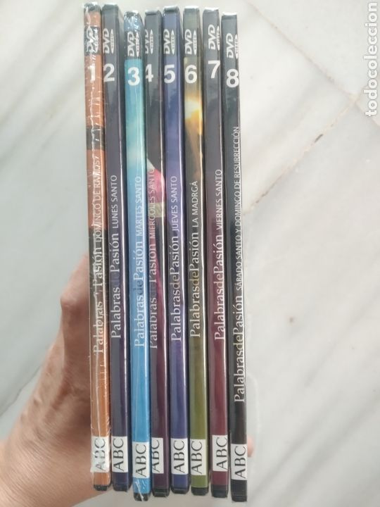 Cine: PALABRAS DE PASI&Oacute;N. COLECCI&Oacute;N 8 DVDS. ABC. PRECINTADA. VER FOTOS.