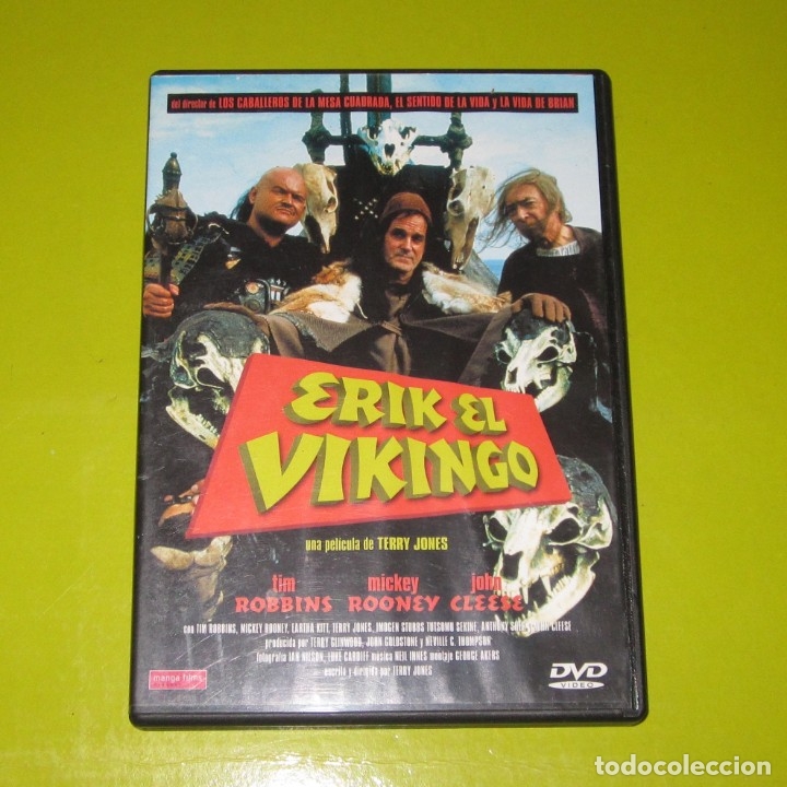 Cine: DVD.- ERIK EL VIKINGO - TIM ROBBINS - MONTY PYTHON - Foto 1
