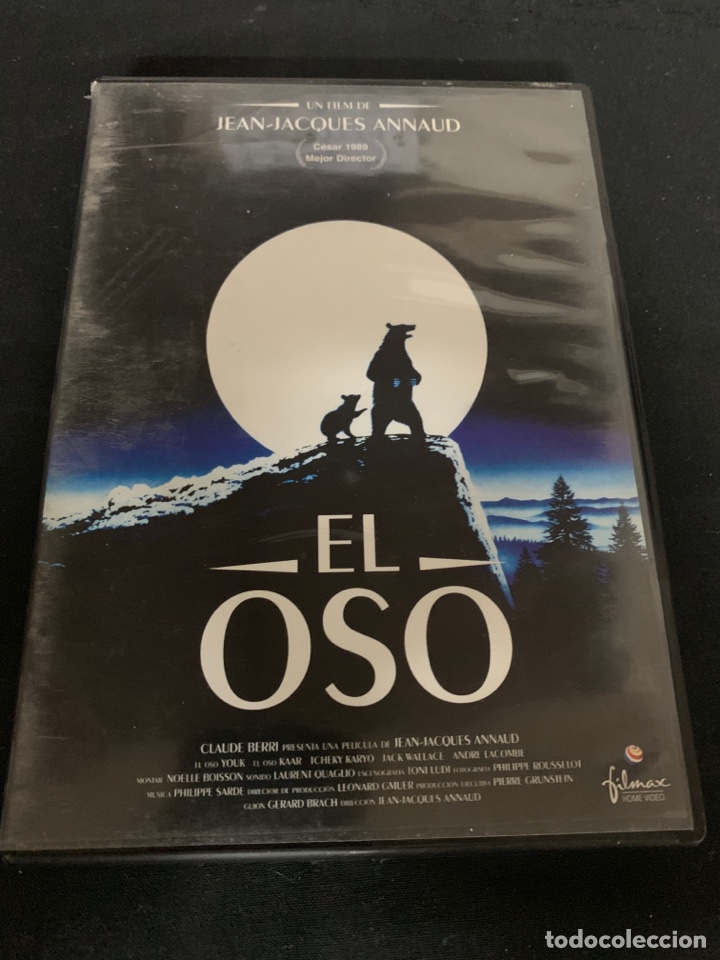 Cinema: ( S8 ) EL OSO ( dvd Segunda mano )