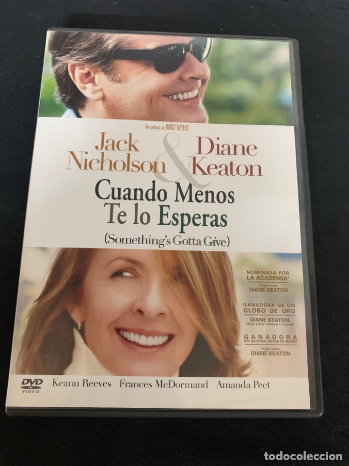 Cinema: ( S21 ) CUANDO MENOS TE LO ESPERAS ( dvd Segunda mano )