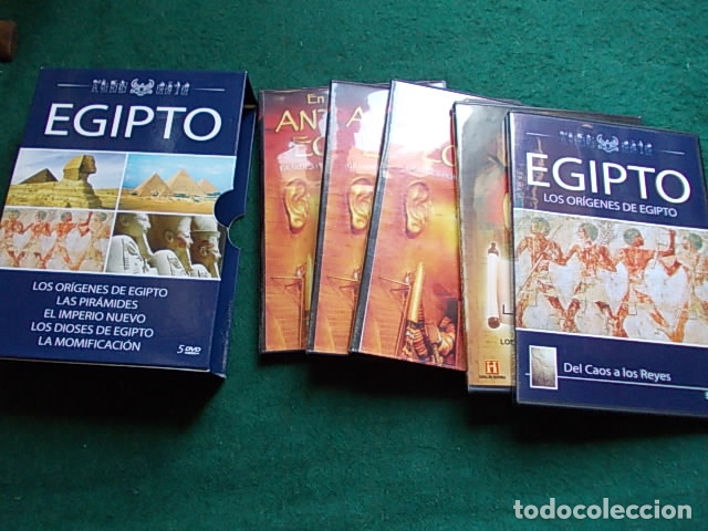 Kino: Lote colecci&oacute;n 5 DVD de Egipto