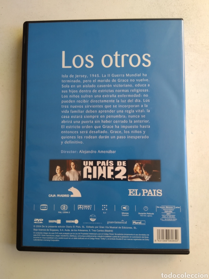 Cine: DVD LOS OTROS - Foto 2