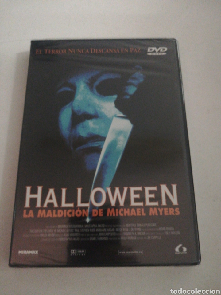 Cine: Halloween la maldici&oacute;n de Michael Myers dvd Nuevo