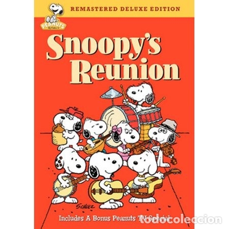 Cine: Snoopy's reunion. Edici&oacute;n USA. Regi&oacute;n 1
