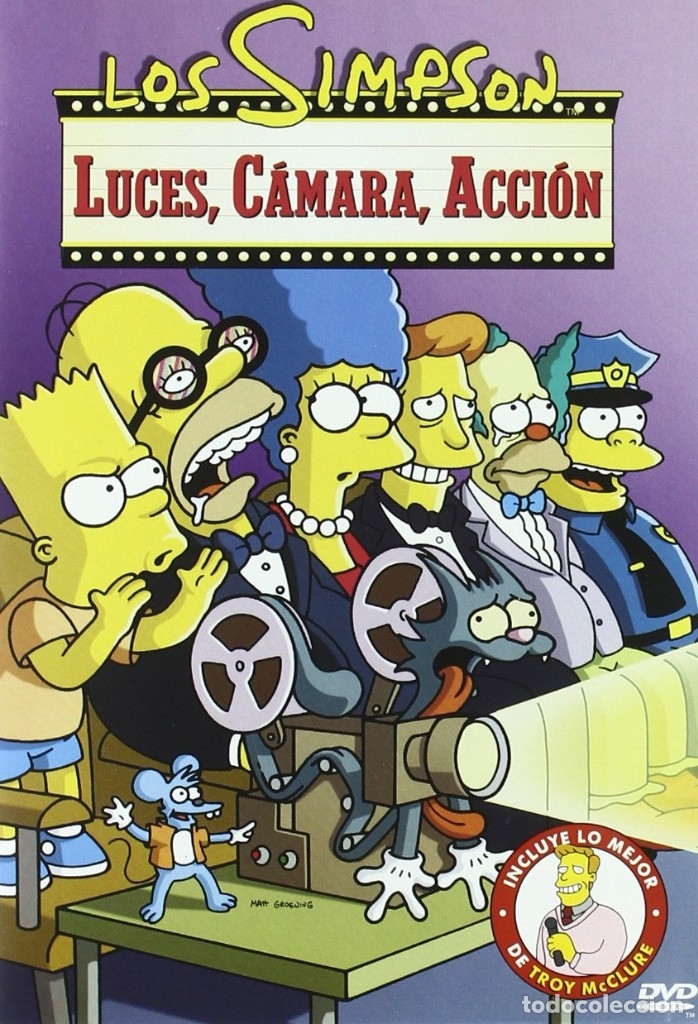 Cine: Los Simpsons Luces Camara Y Accion (NUEVO)