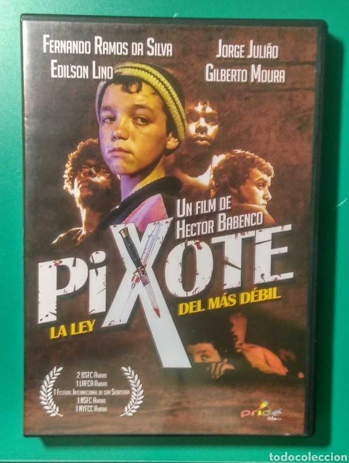 Cine: DVD. Pel&iacute;cula. Pixote. H&eacute;ctor Babenco.