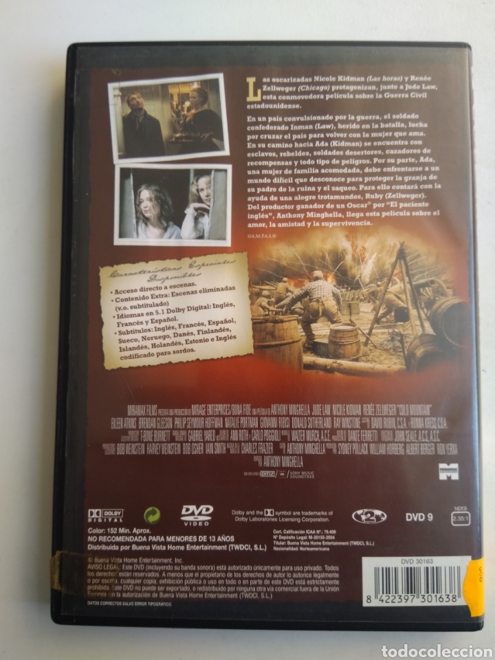 Cine: DVD COLD MOUNTAIN - Foto 3