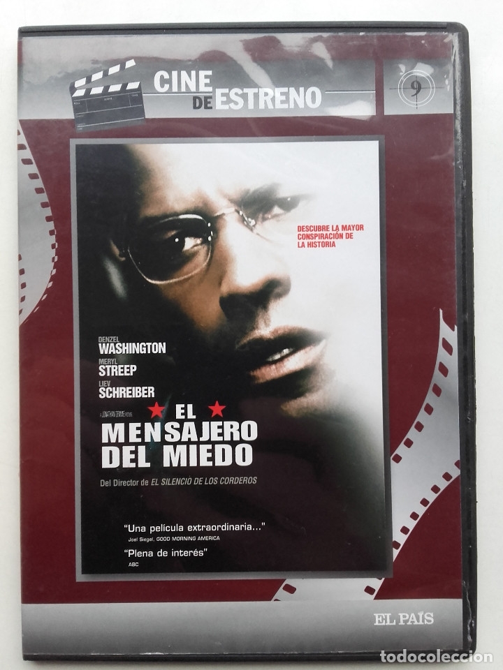 EL MENSAJERO DEL MIEDO - DVD - CINE DE ESTRENO - EL PAIS (Cine - Películas - DVD)