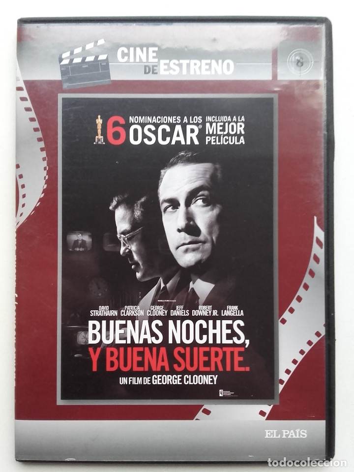 BUENAS NOCHES Y BUENA SUERTE - DVD - CINE DE ESTRENO - EL PAIS (Cine - Películas - DVD)