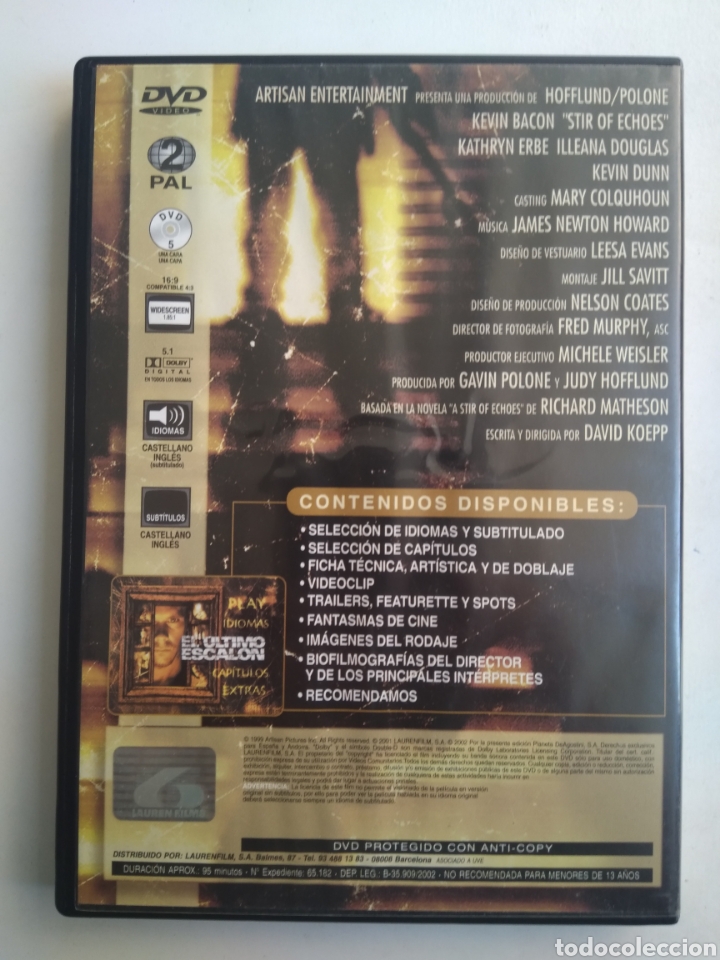 Cine: DVD EL &Uacute;LTIMO ESCAL&Oacute;N - Foto 3
