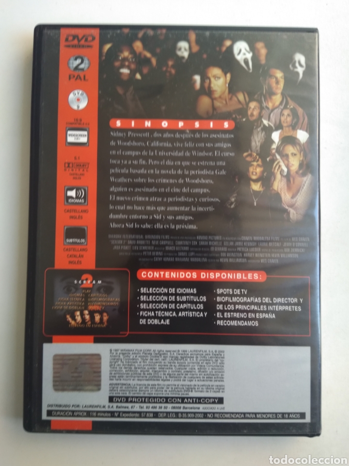 Cine: DVD SCREAM - Foto 3