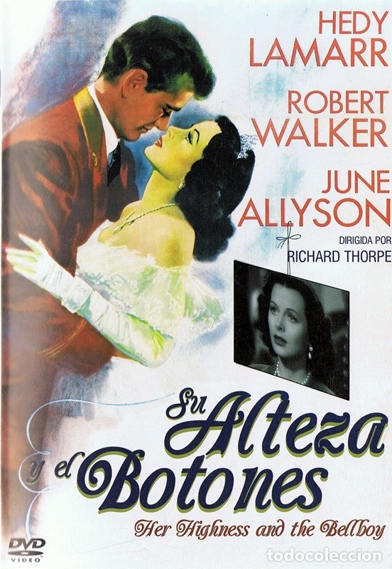 Cinema: SU ALTEZA Y EL BOTONES HEDY LAMARR