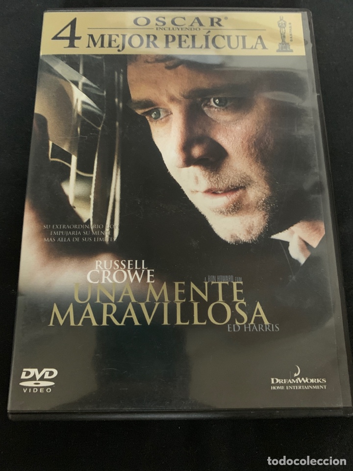 Cinema: ( S107 ) UNA MENTE MARAVILLOSA ( dvd Segunda mano )