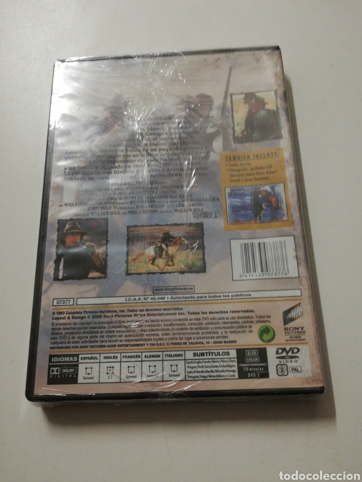 Cine: Geronimo dvd Nuevo -165 - Foto 2
