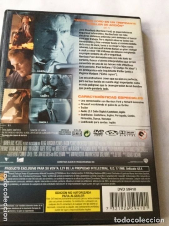 Cine: Dvd - firewall &mdash; (harrison ford) - Foto 2