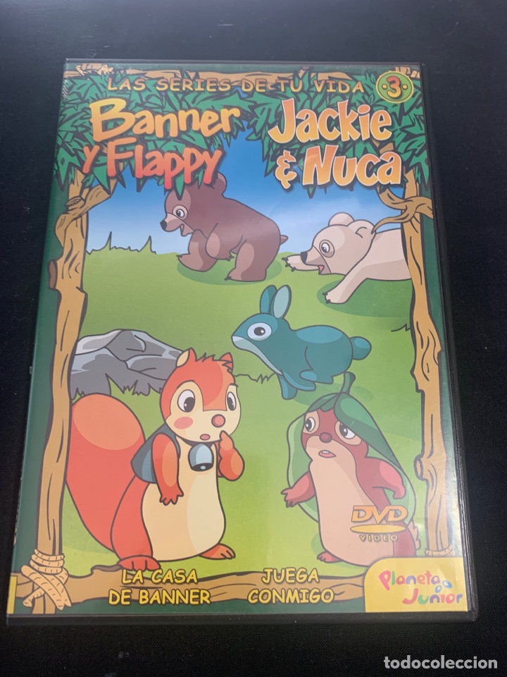 Cine: ( S219 ) BANNER Y FLAPPY JACKIE NUCA - VOL 3 ( dvd Segunda mano )