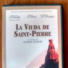 Cine: LA VIUDA DE SAINT-PIERRE (E KUSTURICA)- DVD