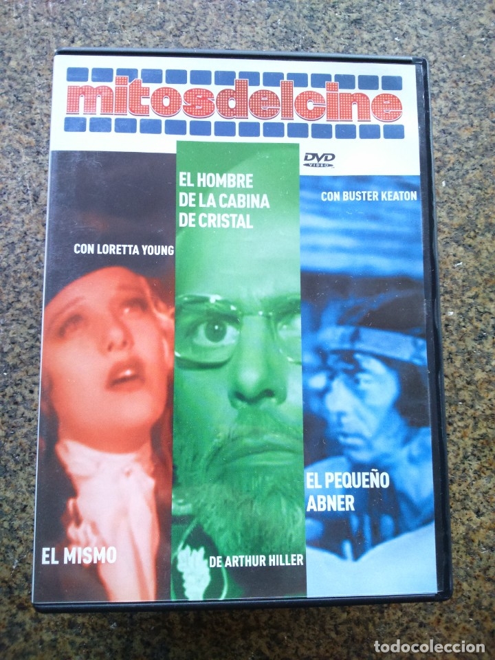 Cin&eacute;ma: DVD -- EL MISMO / EL HOMBRE DE LA CABINA DE CRISTAL / EL PEQUE&Ntilde;O ABNER -- MITOS DEL CINE --