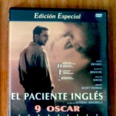 Cine: EL PACIENTE INGLÉS - ED ESPECIAL 2 DVD (RESERVADO)