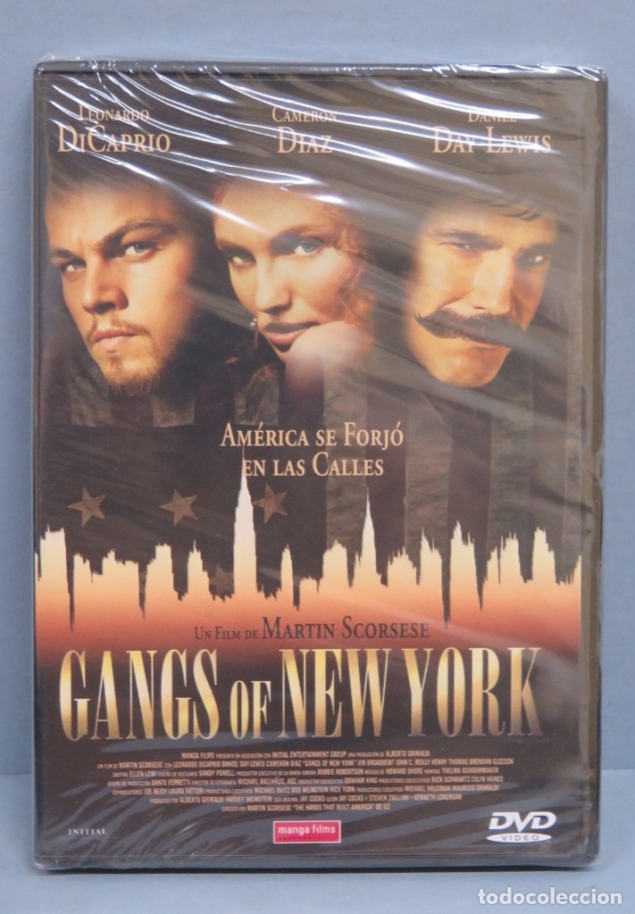 Cine: DVD. GANGS OF NEW YORK. PRECINTADO