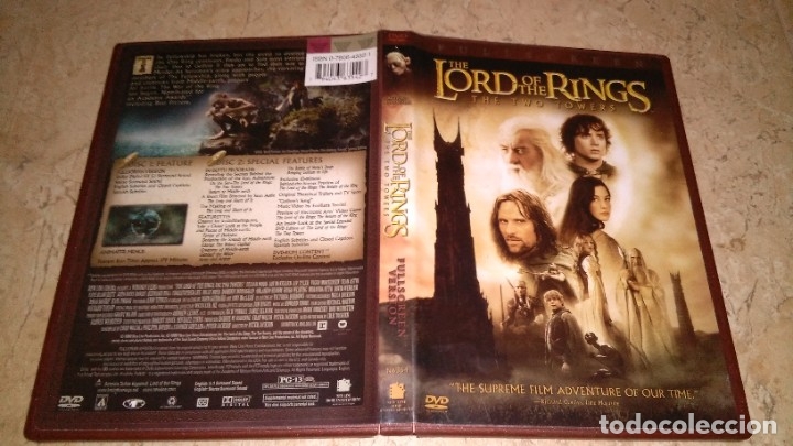 Cinema: Dvd , the lord of the rings , the two towers