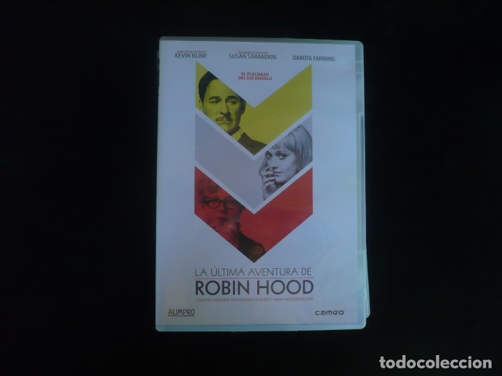 Cine: la ultima aventura de robin hood - dvd como nuevo