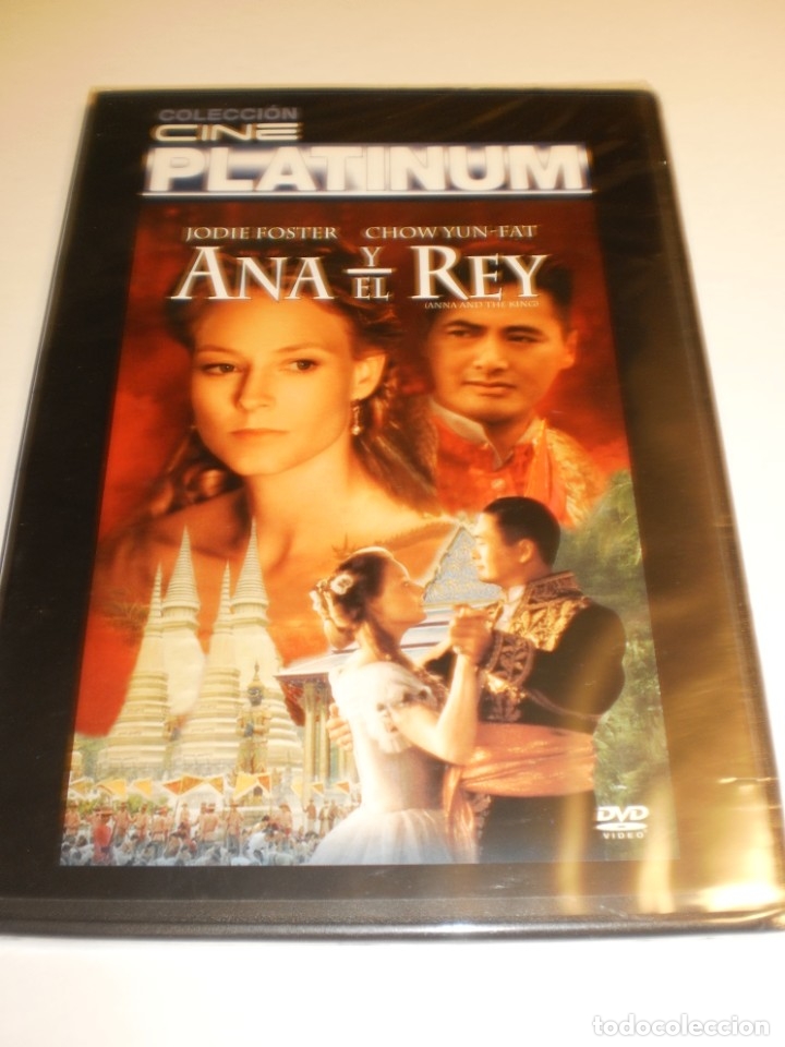 Cinema: dvd ana y el rey. judie foster 142 min caja fina (precintada)