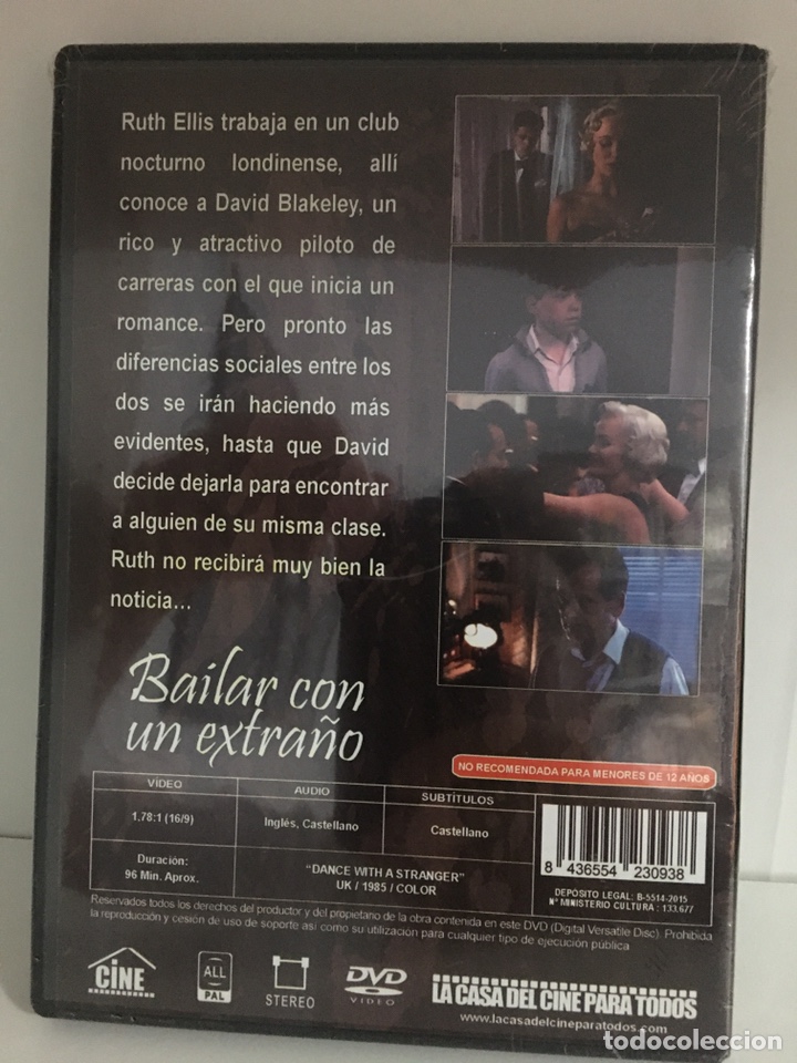 Cine: Bailar con un extra&ntilde;o - DVD Precintado - Foto 2