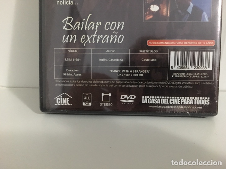 Cine: Bailar con un extra&ntilde;o - DVD Precintado - Foto 3