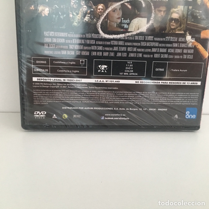 Cine: Delirious - DVD precintado - Foto 3