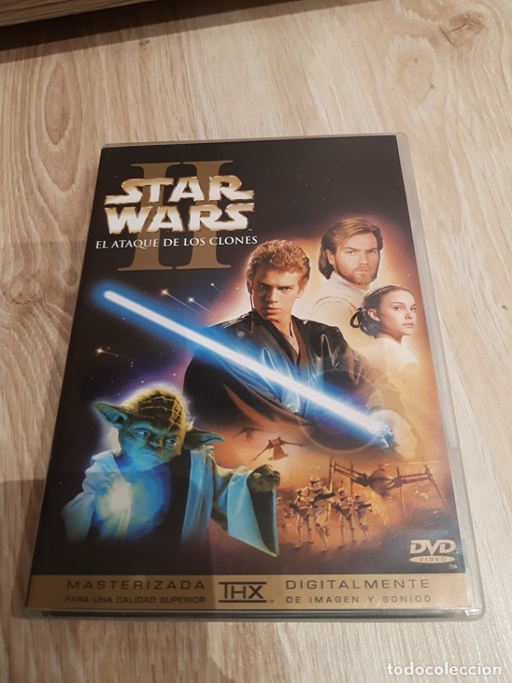 Cine: DVD STAR WARS EPISODIO 2 EL ATAQUE DE LOS CLONES 2 DISCOS ** SEMINUEVO **