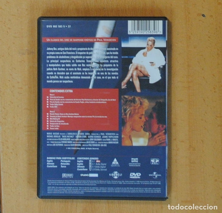 Cine: INSTINTO BASICO - DVD - Foto 2