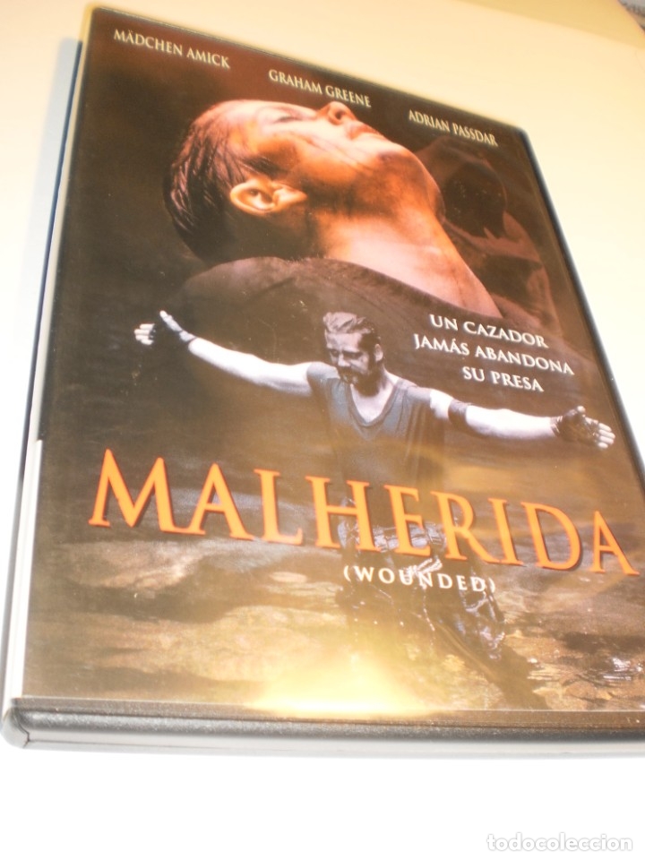 Cinema: dvd malherida. madchen amick. grahan greene. 91 min (seminueva)
