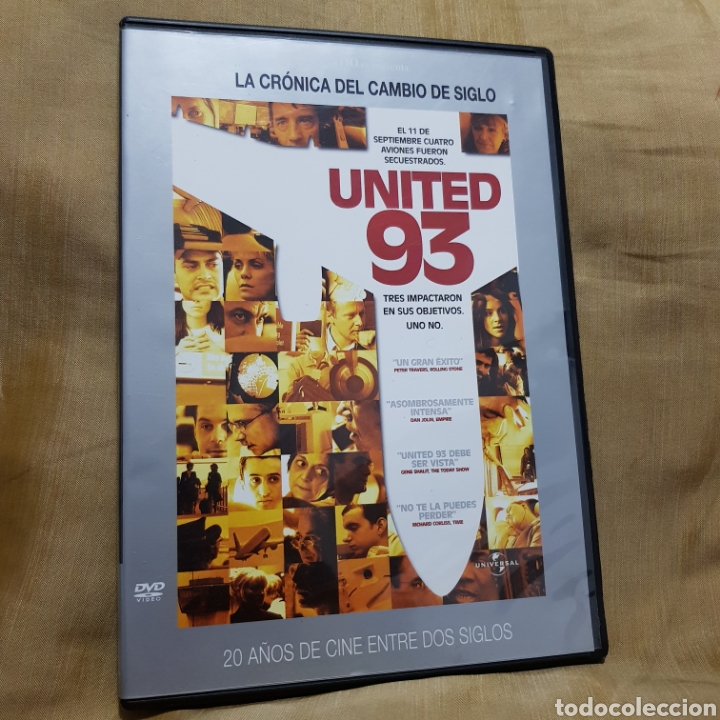 Cinema: (DVDS21) united 93 - DVD SEGUNDAMANO TAPA FINA