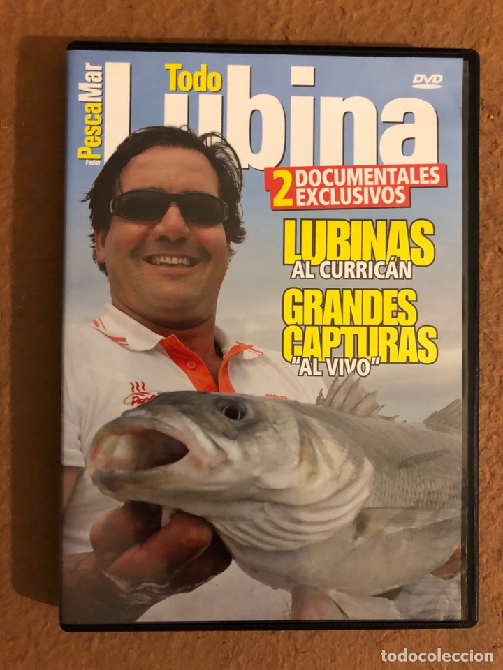 Kino: - DVD - TODO LUBINA. LUBINAS AL CURRIC&Aacute;N, GRANDES CAPTURAS. PESCA MAR.