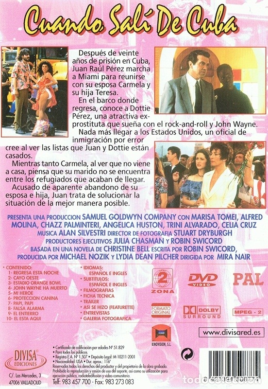 Cine: CUANDO SAL&Iacute; DE CUBA MARISA TOMEI - Foto 2